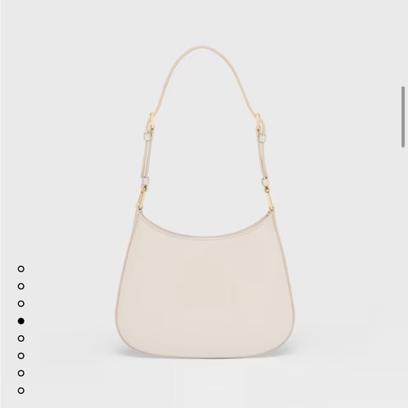 Prada Patent Leather Cleo bag in Ivory - Picture 2 of 9